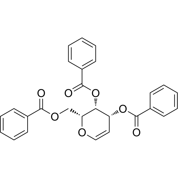1,5-Anhydro-2-deoxy-D-lyxo-hex-1-enitol tribenzoate 34948-79-3